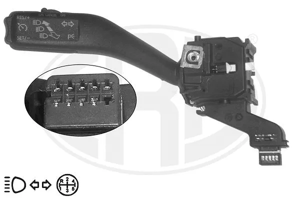 Vairo kolonėlės jungiklis ERA 440557