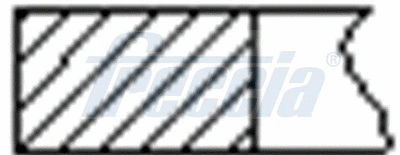 Stūmoklio žiedų komplektas FRECCIA FR10-215000