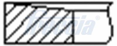 Stūmoklio žiedų komplektas FRECCIA FR10-216100
