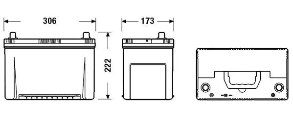Starterio akumuliatorius EXIDE EA954