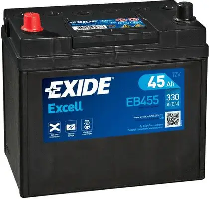 Starterio akumuliatorius EXIDE EB455