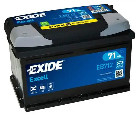 Starterio akumuliatorius EXIDE EB712