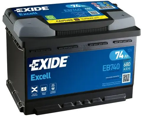 Starterio akumuliatorius EXIDE EB740