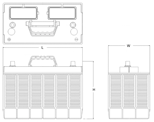 Starterio akumuliatorius EXIDE EG110B