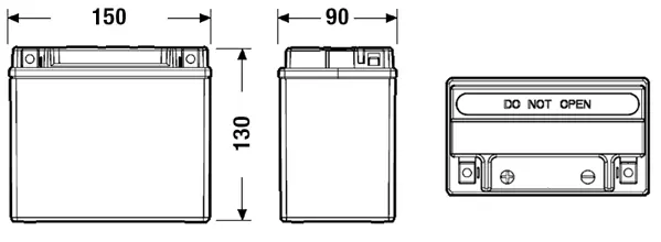 Starterio akumuliatorius EXIDE EK111