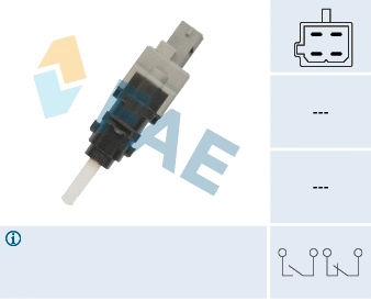 Stabdžių žibinto jungiklis FAE 24415