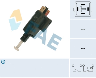 Stabdžių žibinto jungiklis FAE 24516