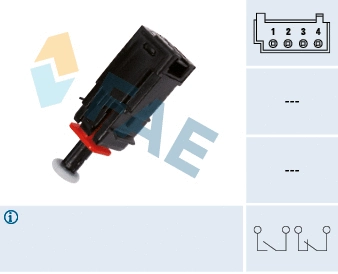 Stabdžių žibinto jungiklis FAE 24795