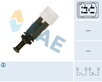 Stabdžių žibinto jungiklis FAE 24895