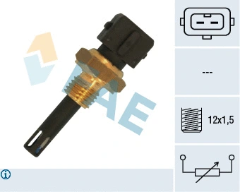 Įsiurbiamo oro temperatūros valdymo blokas FAE 33166