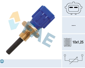 Įsiurbiamo oro temperatūros valdymo blokas FAE 33176