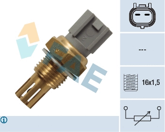 Įsiurbiamo oro temperatūros valdymo blokas FAE 33236