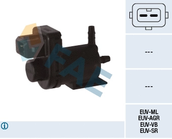 Išmetamųjų dujų valdymo EGR vožtuvas FAE 56032