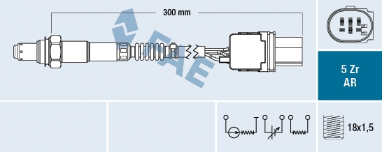 Lambda jutiklis FAE 75115