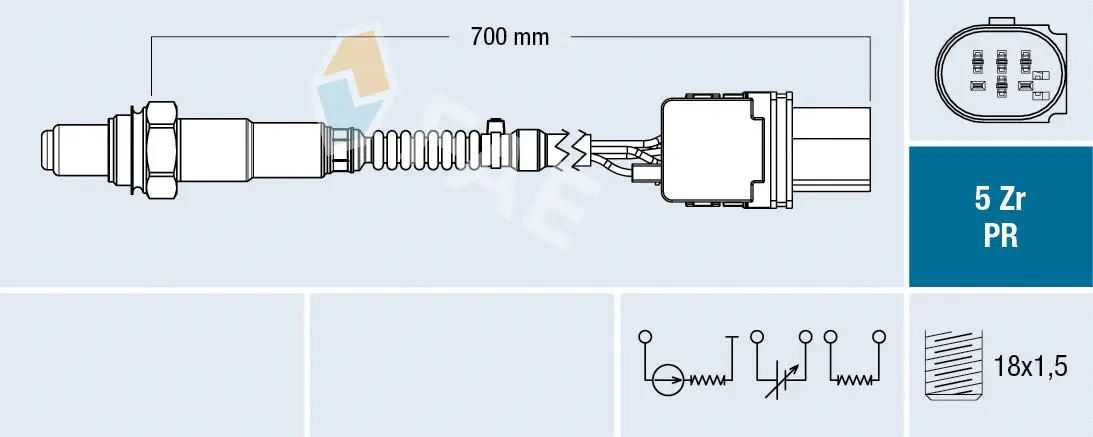 Lambda jutiklis FAE 75127