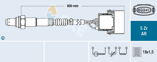 Lambda jutiklis FAE 75145