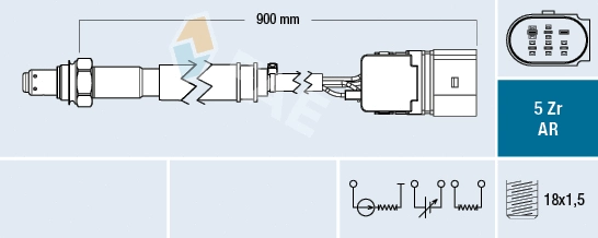 Lambda jutiklis FAE 75155