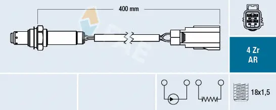 Lambda jutiklis FAE 75630
