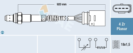 Lambda jutiklis FAE 77142