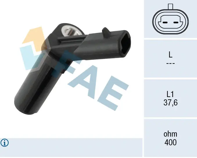 Automotinės transmisijos RPM daviklis FAE 79540