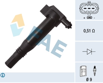Uždegimo ritė FAE 80273