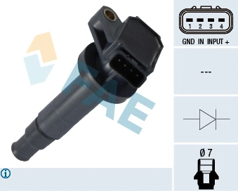 Uždegimo ritė FAE 80282