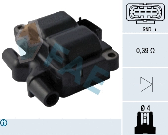 Uždegimo ritė FAE 80293
