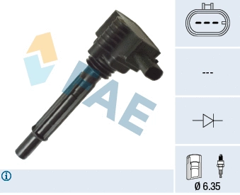Uždegimo ritė FAE 80390