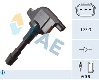 Uždegimo ritė FAE 80469