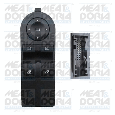 Lango pakėliklio jungiklis MEAT & DORIA 26393