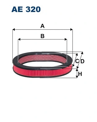 Oro filtras FILTRON AE 320