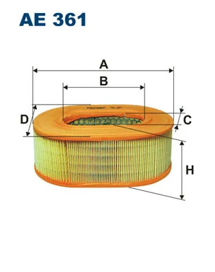 Oro filtras FILTRON AE 361