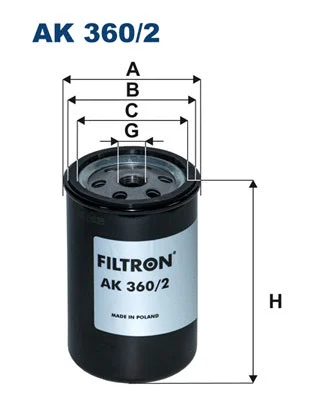 Oro filtras FILTRON AK 360/2