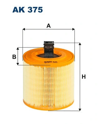 Oro filtras FILTRON AK 375