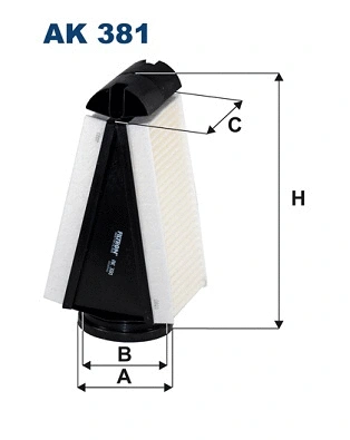 Oro filtras FILTRON AK 381