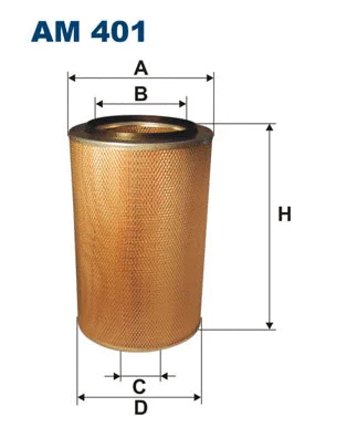 Oro filtras FILTRON AM 401