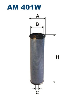 Antrinis oro filtras FILTRON AM 401W