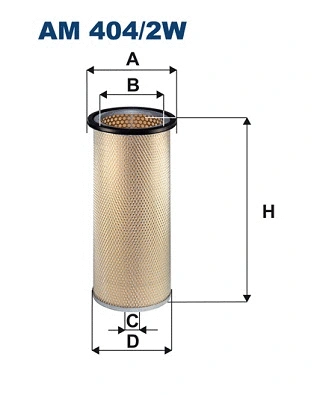 Antrinis oro filtras FILTRON AM 404/2W