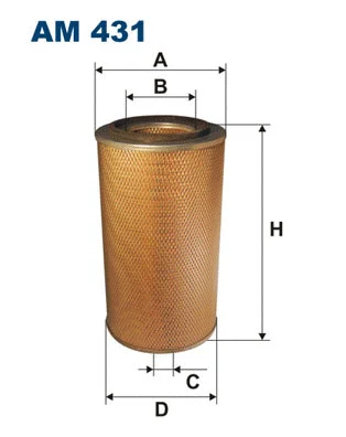 Oro filtras FILTRON AM 431