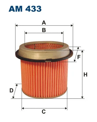Oro filtras FILTRON AM 433