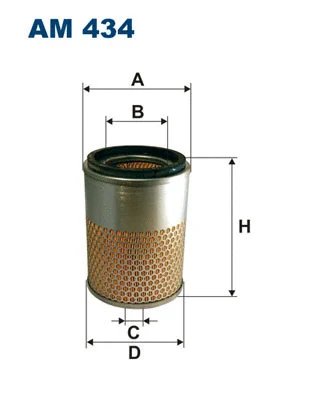 Oro filtras FILTRON AM 434