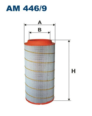 Oro filtras FILTRON AM 446/9