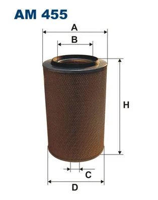 Oro filtras FILTRON AM 455