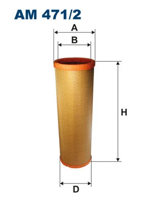 Antrinis oro filtras FILTRON AM 471/2