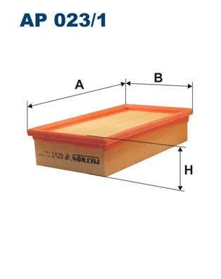 Oro filtras FILTRON AP 023/1