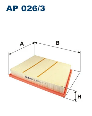Oro filtras FILTRON AP 026/3