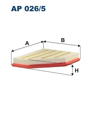 Oro filtras FILTRON AP 026/5