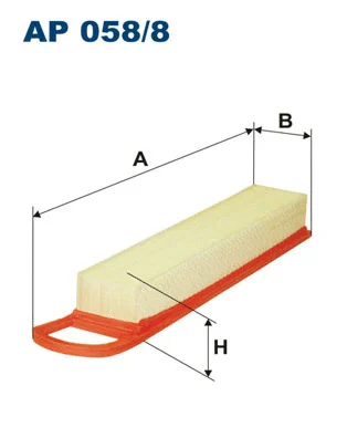 Oro filtras FILTRON AP 058/8