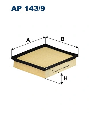 Oro filtras FILTRON AP 143/9