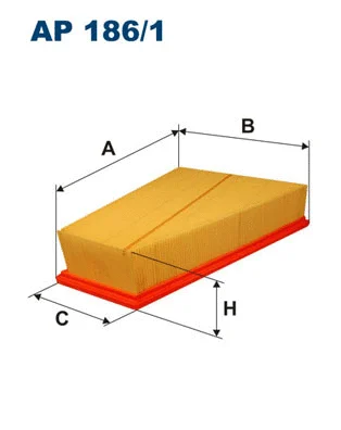 Oro filtras FILTRON AP 186/1